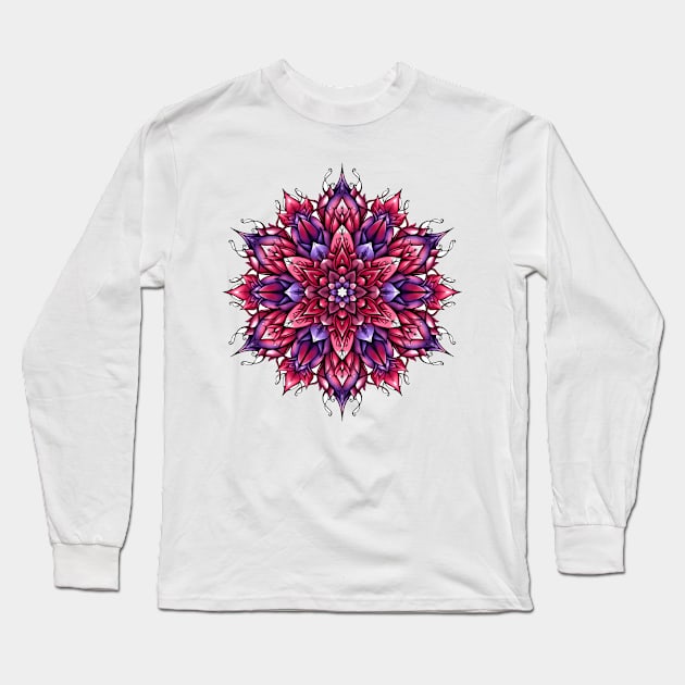 Mandala Long Sleeve T-Shirt by Anilia